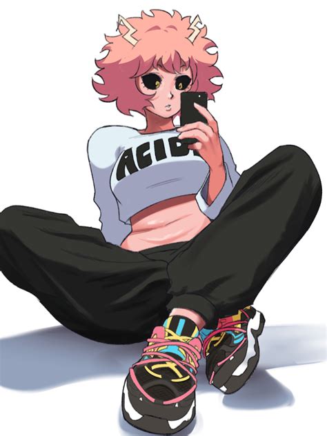 mina rule 34|Mina Ashido in a skimpy outfit in public .